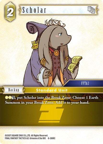 Scholar (FFTA2) [Opus VI] | Lots Moore NSW