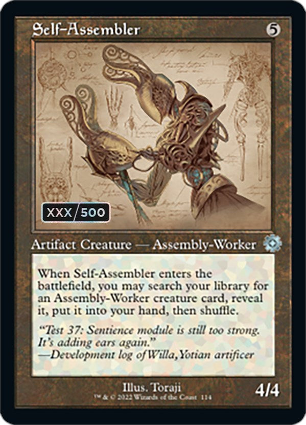 Self-Assembler (Retro Schematic) (Serialized) [The Brothers' War Retro Artifacts] | Lots Moore NSW