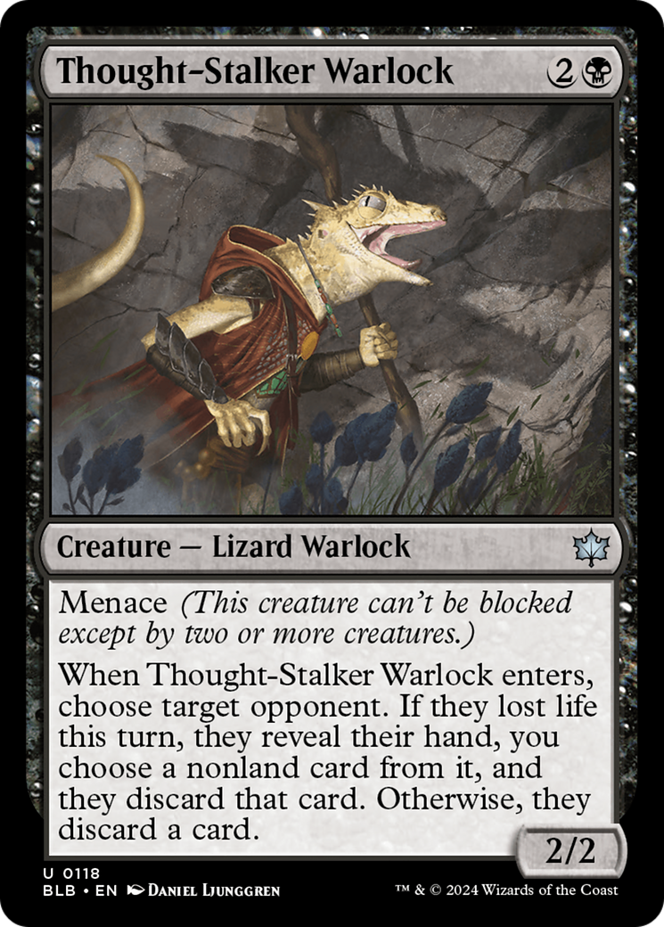 Thought-Stalker Warlock [Bloomburrow] | Lots Moore NSW