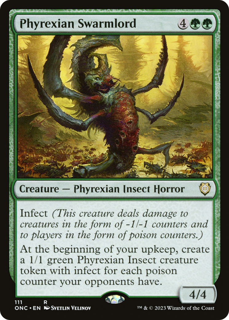 Phyrexian Swarmlord [Phyrexia: All Will Be One Commander] | Lots Moore NSW