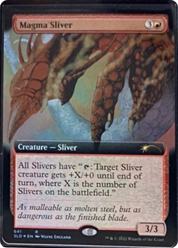 Magma Sliver (Extended Art) [Secret Lair Drop Series] | Lots Moore NSW