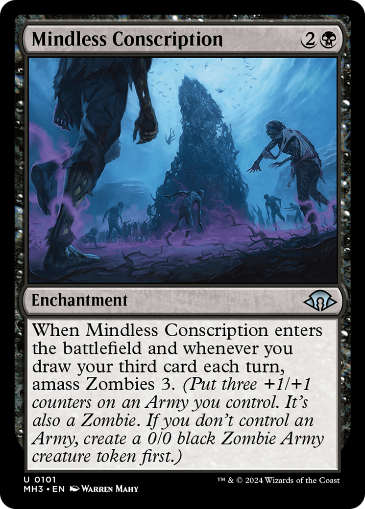 Mindless Conscription [Modern Horizons 3] | Lots Moore NSW