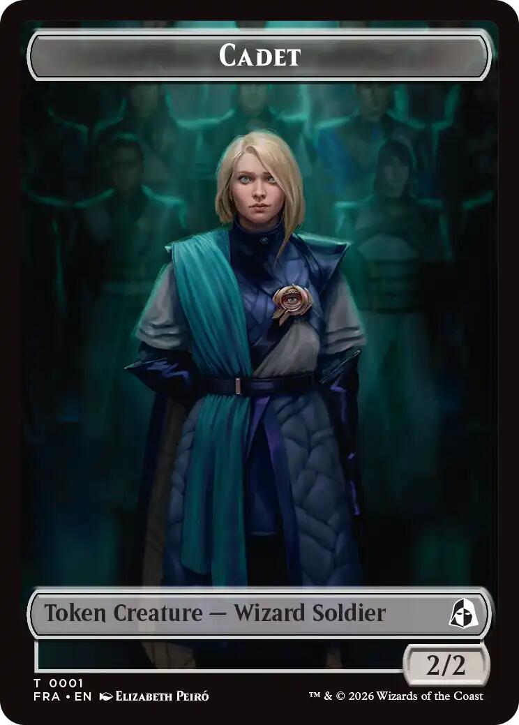 Cadet // Beast Double-Sided Token [Reality Fracture Tokens] | Lots Moore NSW