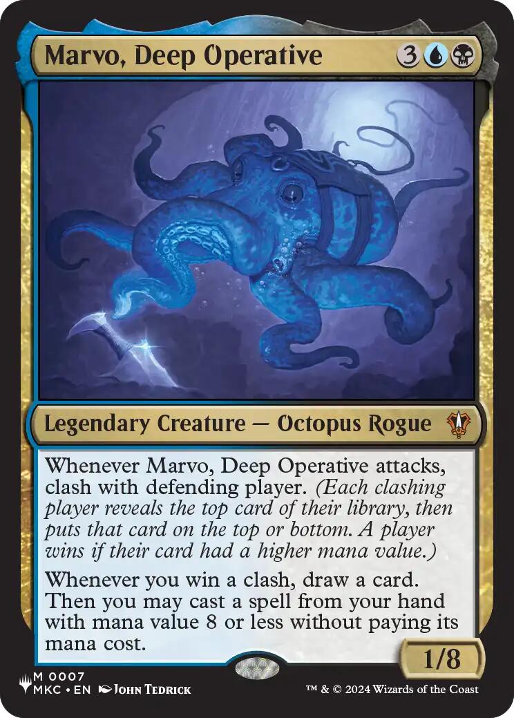 Marvo, Deep Operative [The List] | Lots Moore NSW