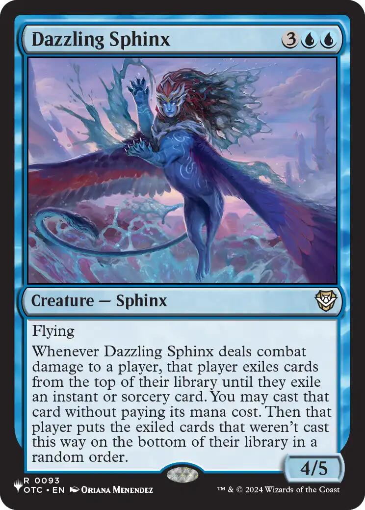 Dazzling Sphinx [The List] | Lots Moore NSW
