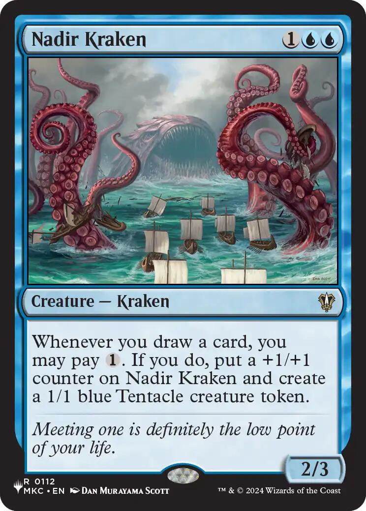 Nadir Kraken [The List] | Lots Moore NSW