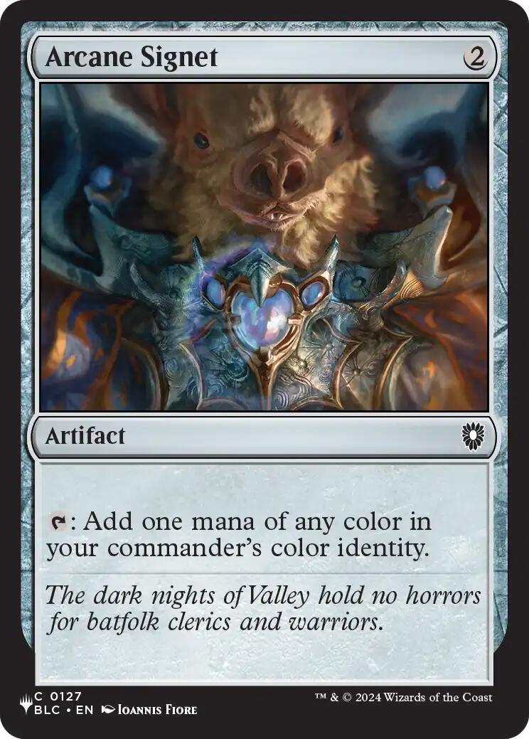 Arcane Signet (BLC) [The List] | Lots Moore NSW