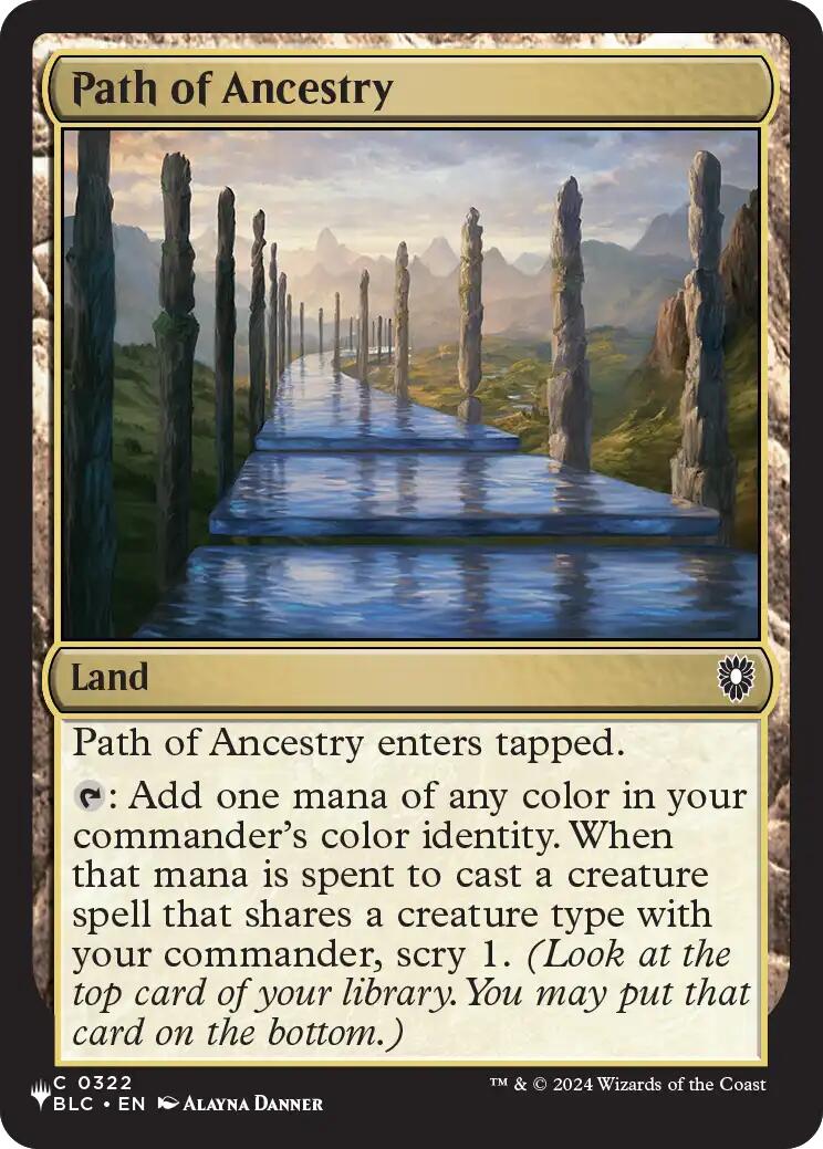 Path of Ancestry (BLC) [The List] | Lots Moore NSW