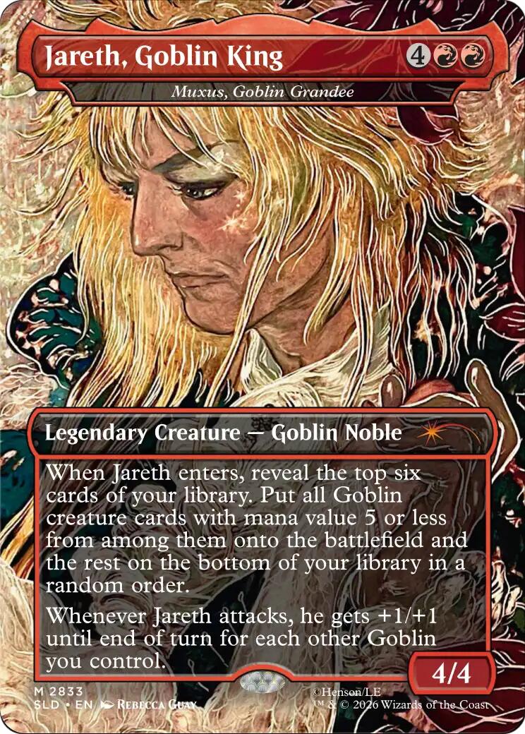 Jareth, Goblin King - Muxus, Goblin Grandee [Secret Lair Drop Series] | Lots Moore NSW