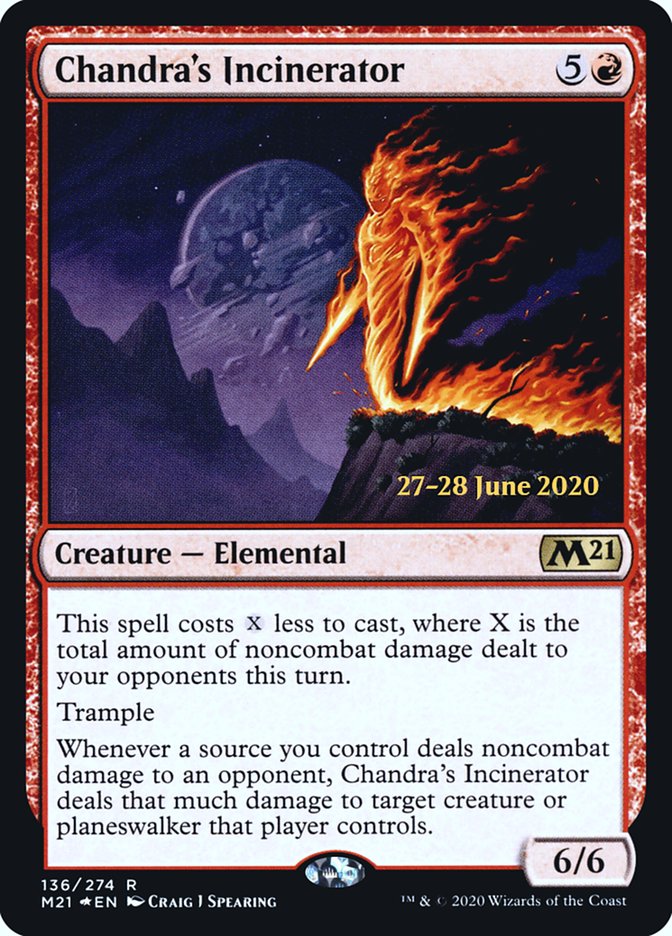 Chandra's Incinerator [Core Set 2021 Prerelease Promos] | Lots Moore NSW