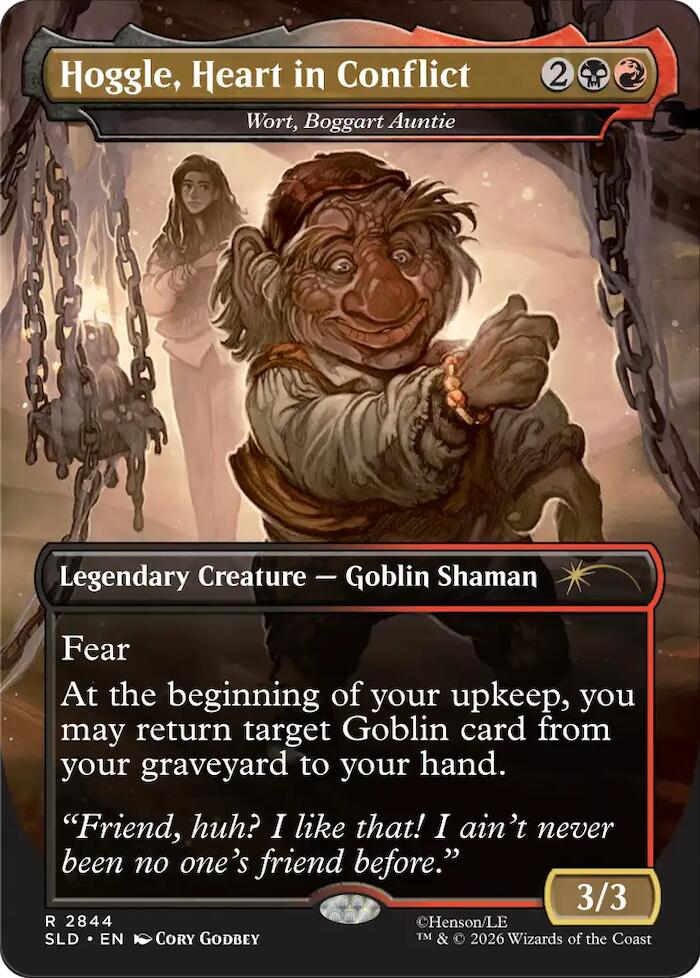 Hoggle, Heart in Conflict - Wort, Boggart Auntie [Secret Lair Drop Series] | Lots Moore NSW