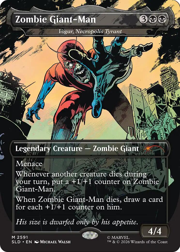 Zombie Giant-Man - Vogar, Necropolis Tyrant [Secret Lair Drop Series] | Lots Moore NSW