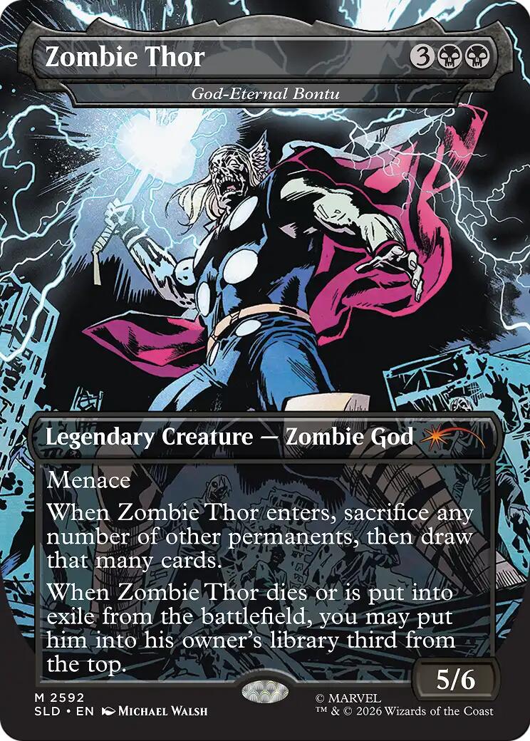 Zombie Thor - God-Eternal Bontu [Secret Lair Drop Series] | Lots Moore NSW