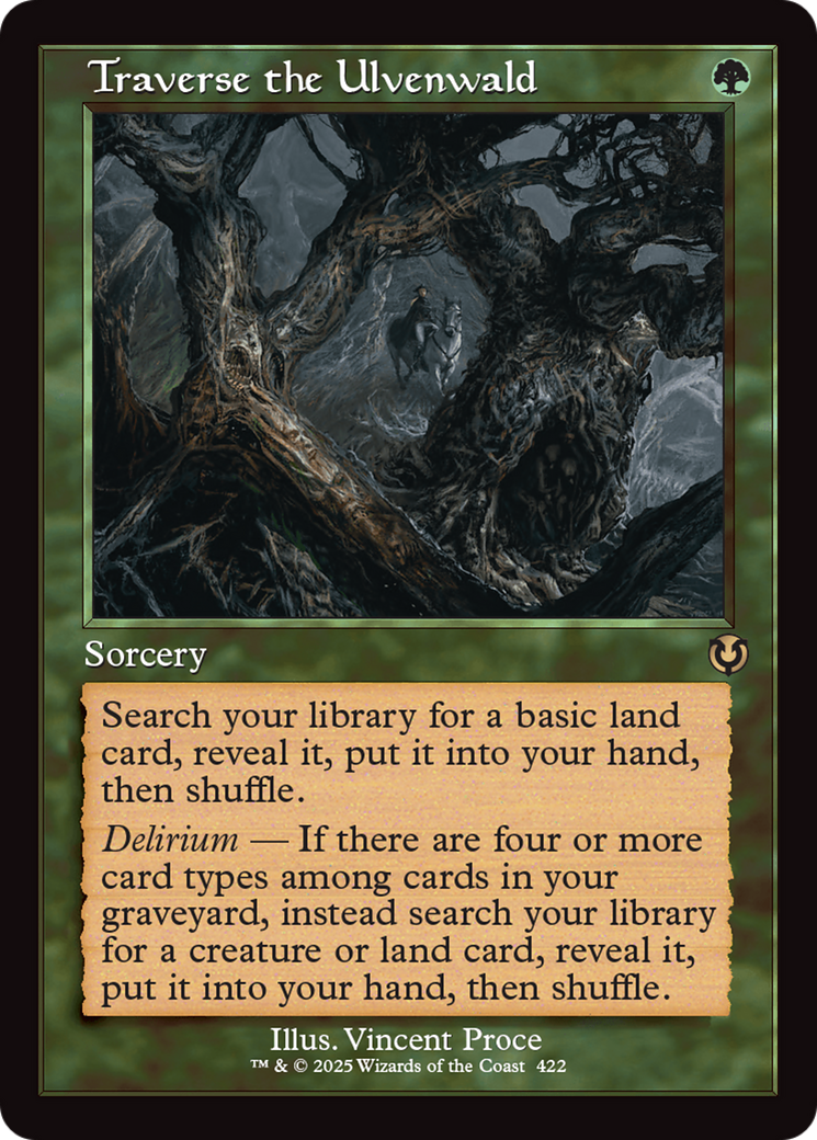 Traverse the Ulvenwald (Retro Frame) [Innistrad Remastered] | Lots Moore NSW