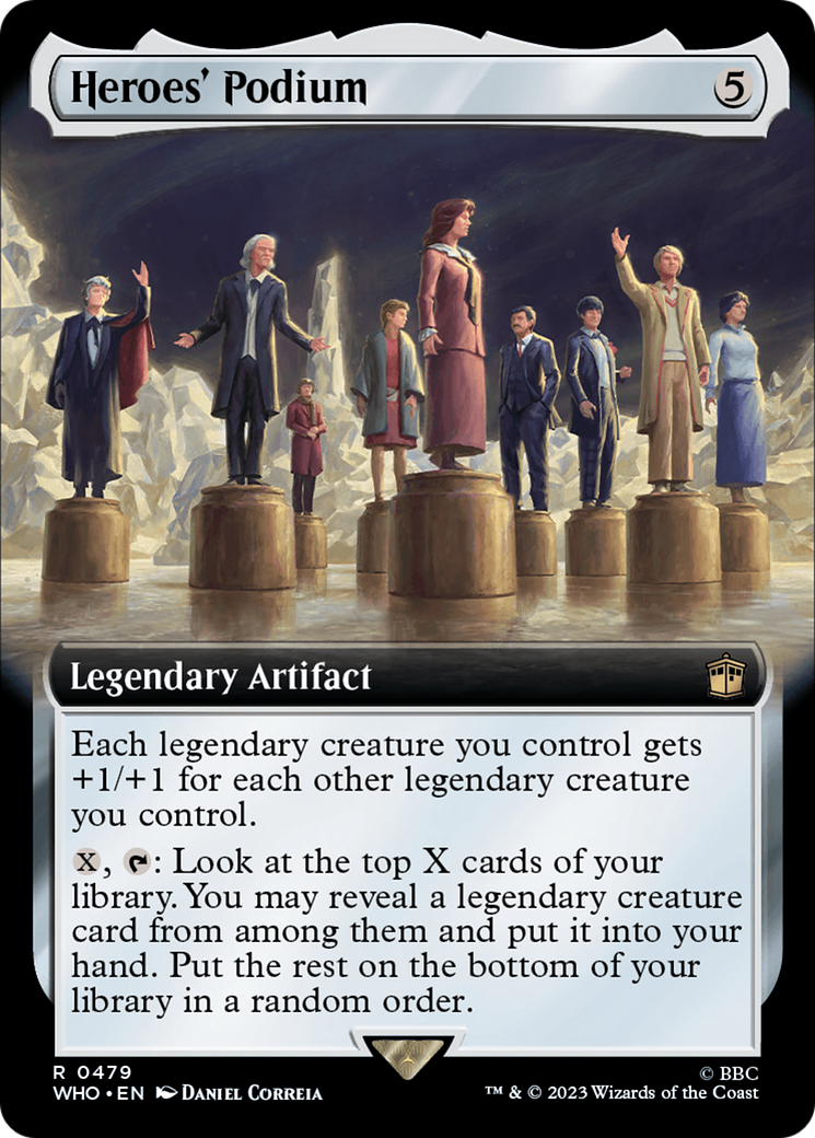 Heroes' Podium (Extended Art) [Doctor Who] | Lots Moore NSW