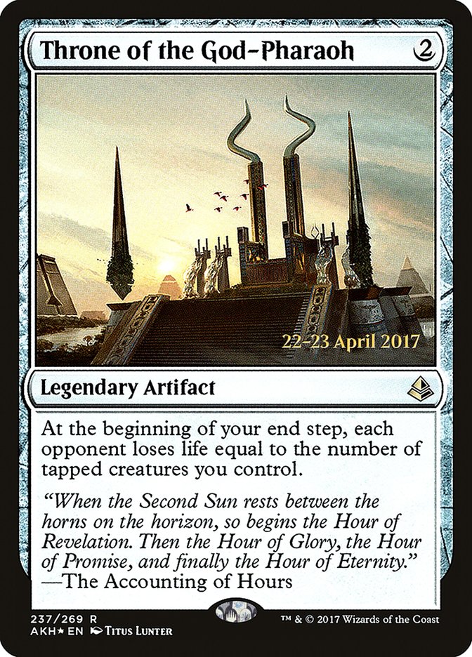 Throne of the God-Pharaoh [Amonkhet Prerelease Promos] | Lots Moore NSW