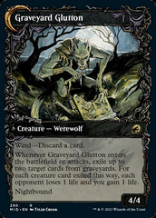 Graveyard Trespasser // Graveyard Glutton (Showcase Equinox) [Innistrad: Midnight Hunt] | Lots Moore NSW