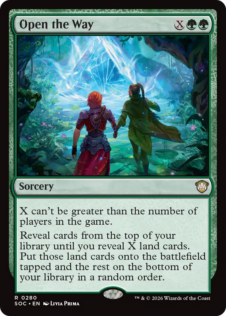 Open the Way [Secrets of Strixhaven Commander] | Lots Moore NSW