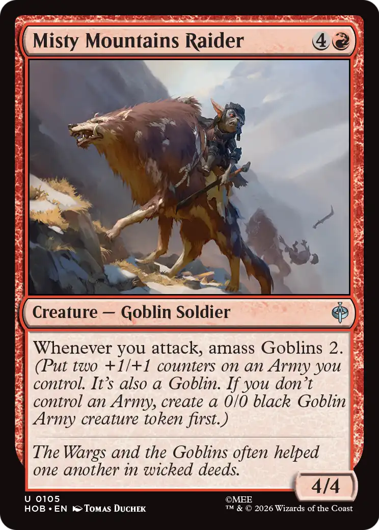 Misty Mountains Raider [The Hobbit] | Lots Moore NSW