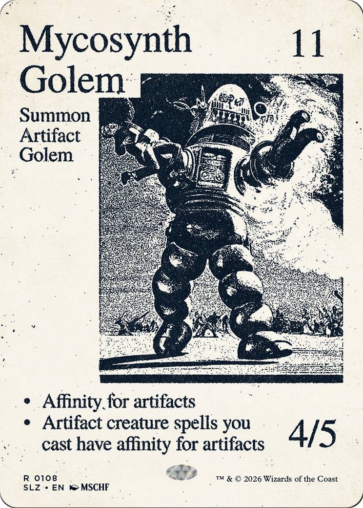 Mycosynth Golem (0108) [Secret Lair x MSCHF: The Zeta Set] | Lots Moore NSW