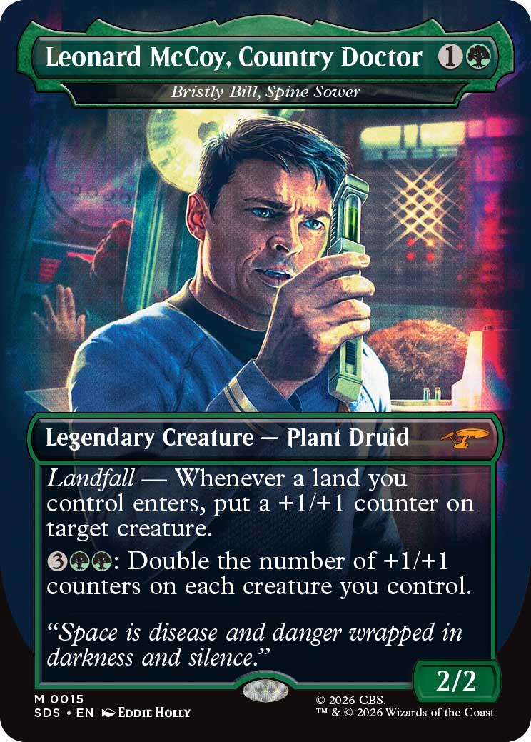 Leonard McCoy, Country Doctor - Bristly Bill, Spine Sower (Borderless) [Star Trek: Stardates] | Lots Moore NSW