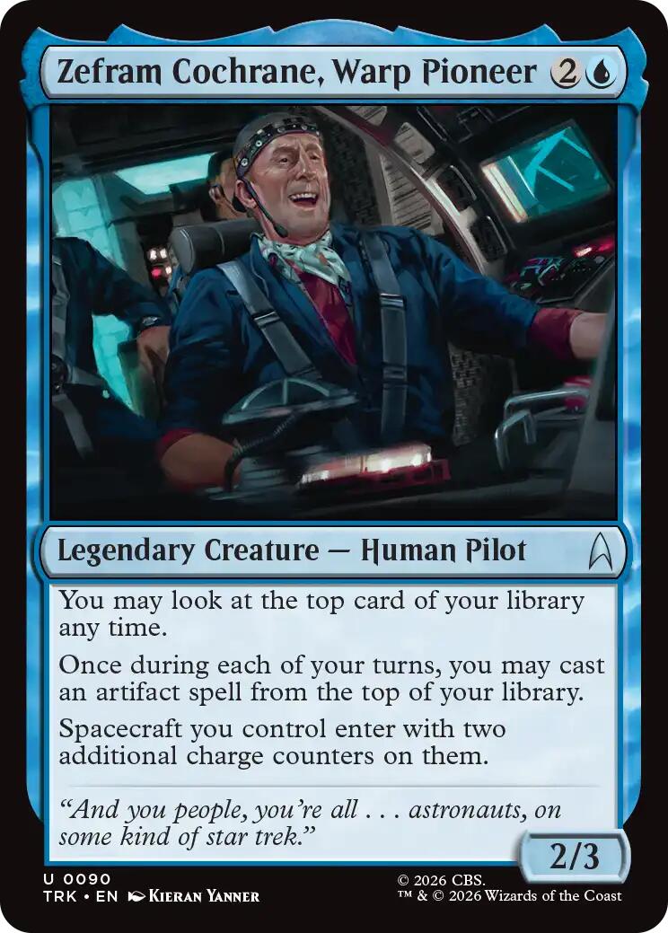 Zephram Cochrane, Warp Pioneer [Star Trek] | Lots Moore NSW