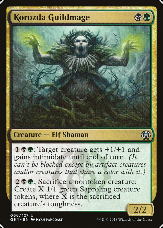 Korozda Guildmage [Guilds of Ravnica Guild Kit] | Lots Moore NSW