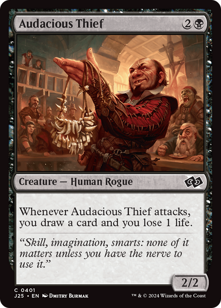 Audacious Thief [Foundations Jumpstart] | Lots Moore NSW