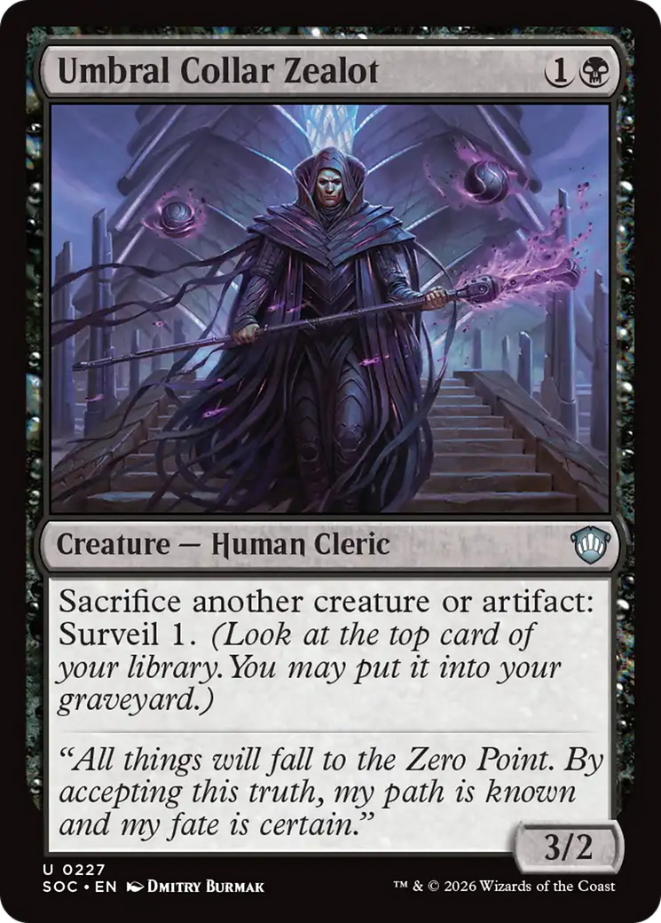 Umbral Collar Zealot [Secrets of Strixhaven Commander] | Lots Moore NSW