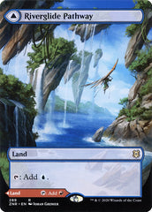Riverglide Pathway // Lavaglide Pathway (Borderless Alternate Art) [Zendikar Rising] | Lots Moore NSW