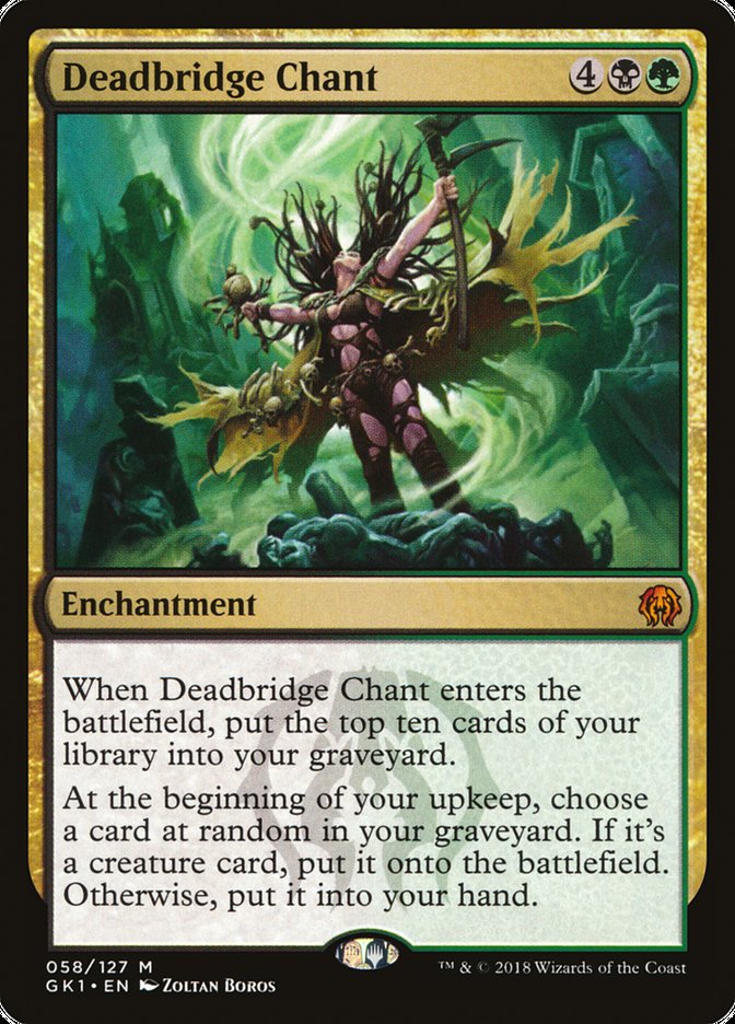 Deadbridge Chant [Guilds of Ravnica Guild Kit] | Lots Moore NSW