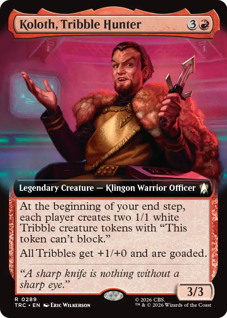 Koloth, Tribble Hunter (Extended Art) [Star Trek] | Lots Moore NSW