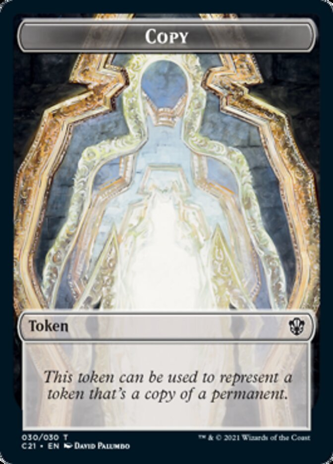Copy // Construct (030) Double-Sided Token [Commander 2021 Tokens] | Lots Moore NSW