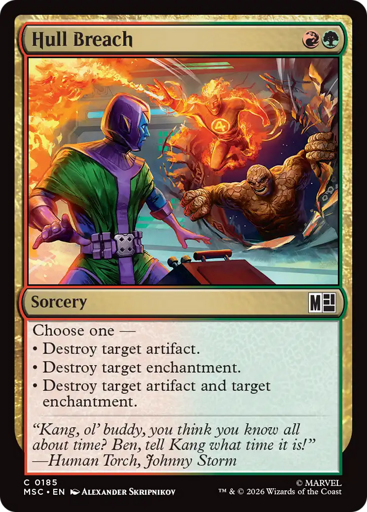 Hull Breach (Surge Foil) [Marvel Super Heroes Commander] | Lots Moore NSW