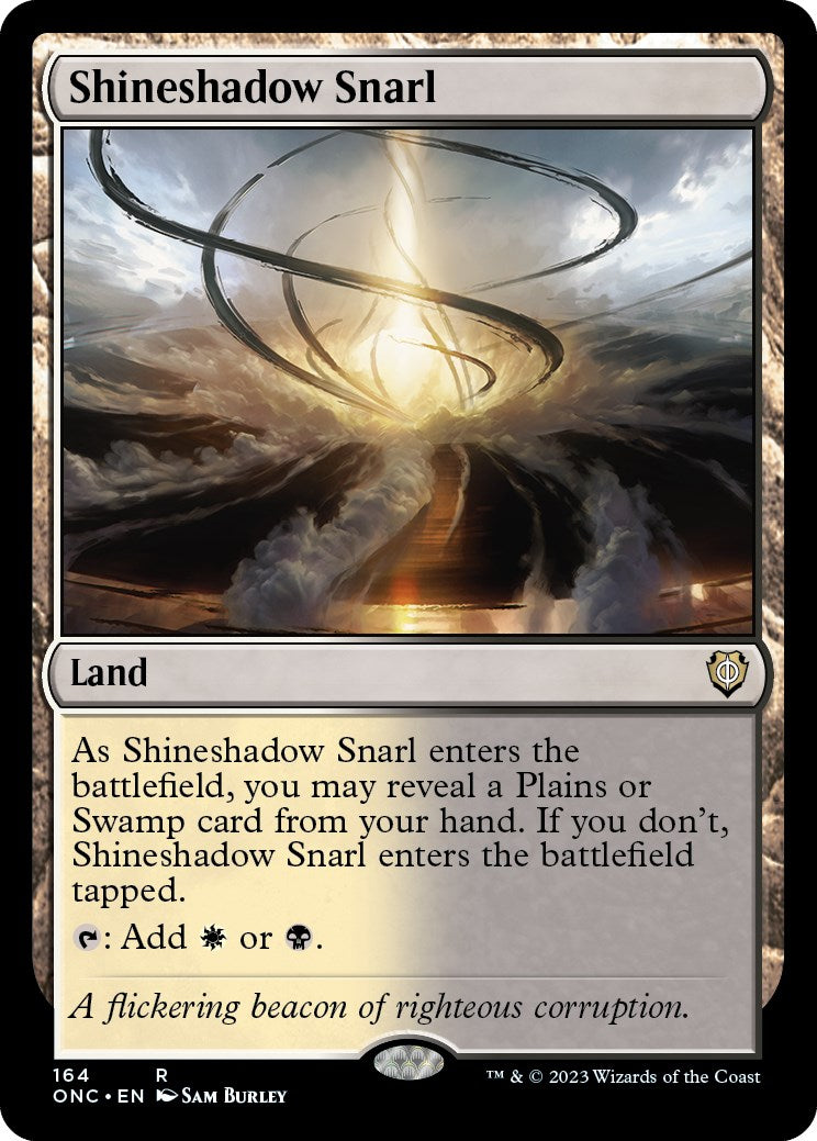Shineshadow Snarl [Phyrexia: All Will Be One Commander] | Lots Moore NSW