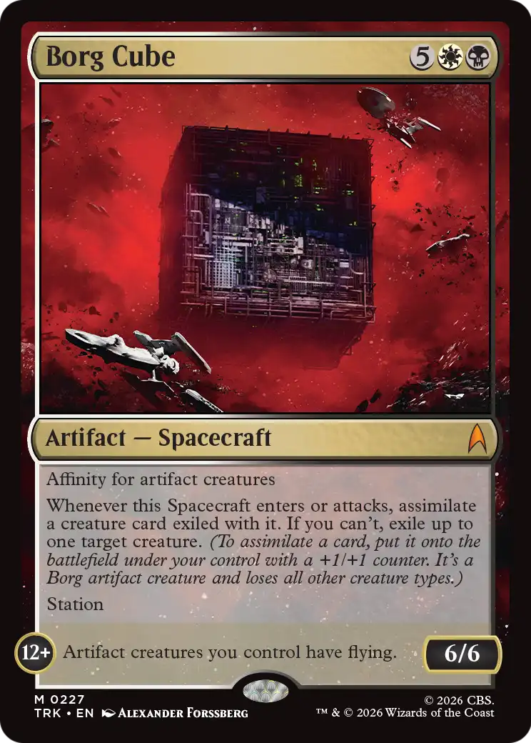 Borg Cube [Star Trek] | Lots Moore NSW