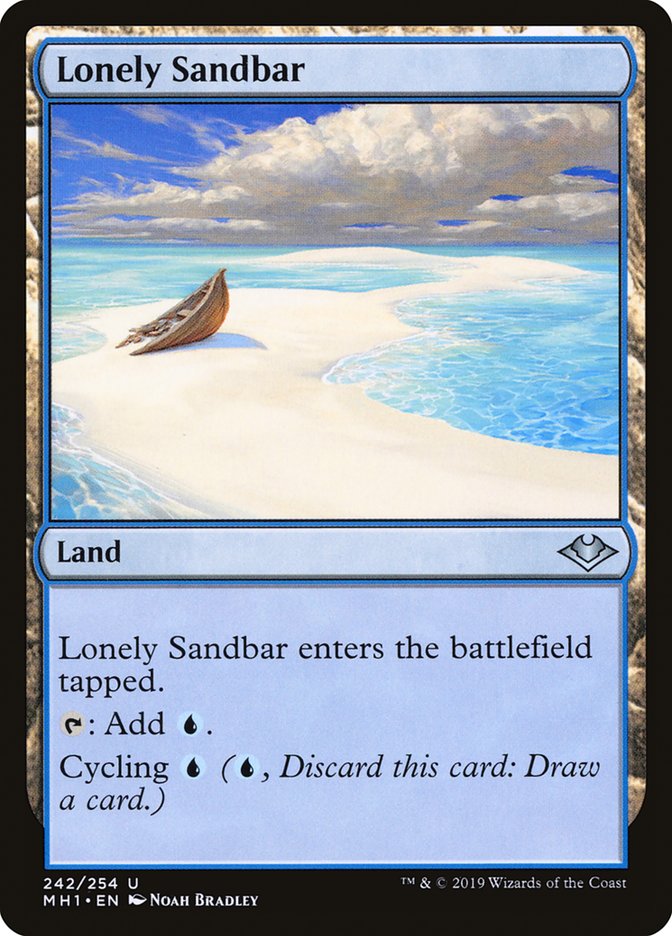 Lonely Sandbar [Modern Horizons] | Lots Moore NSW