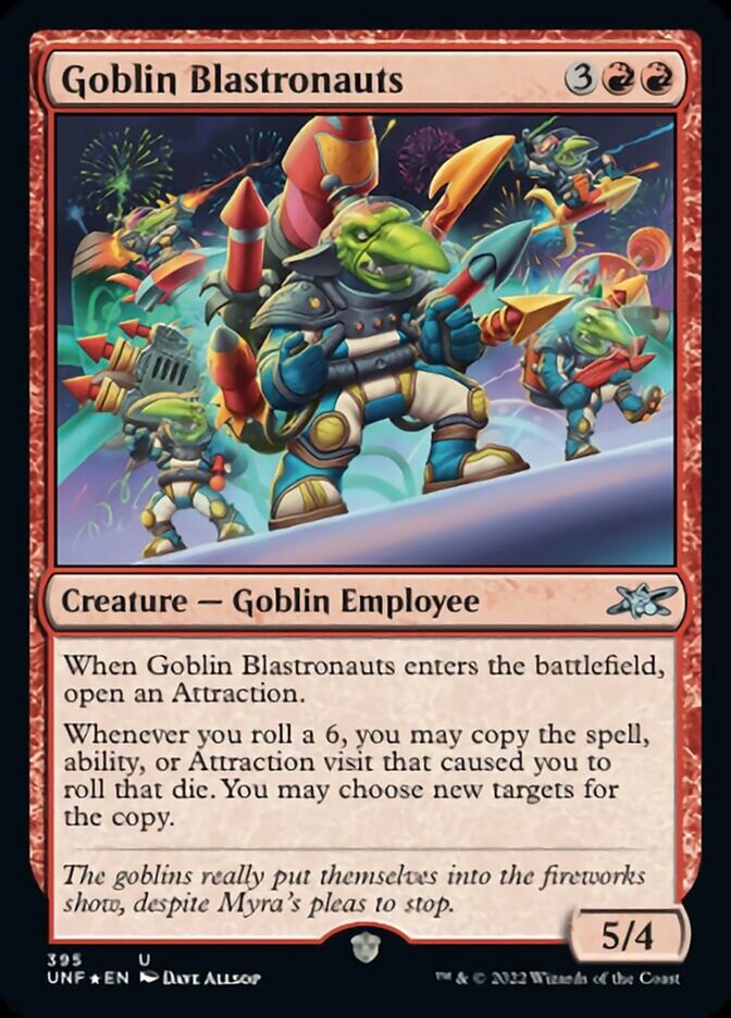 Goblin Blastronauts (Galaxy Foil) [Unfinity] | Lots Moore NSW