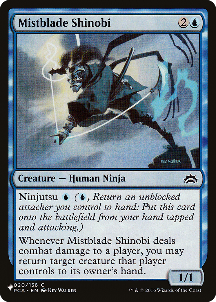 Mistblade Shinobi [The List Reprints] | Lots Moore NSW