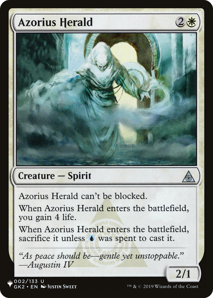 Azorius Herald [The List] | Lots Moore NSW