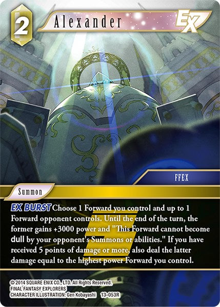 Alexander EX [Opus XIII: Crystal Radiance] | Lots Moore NSW