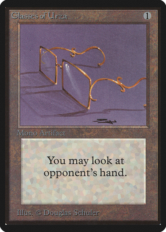 Glasses of Urza [Beta Edition] | Lots Moore NSW