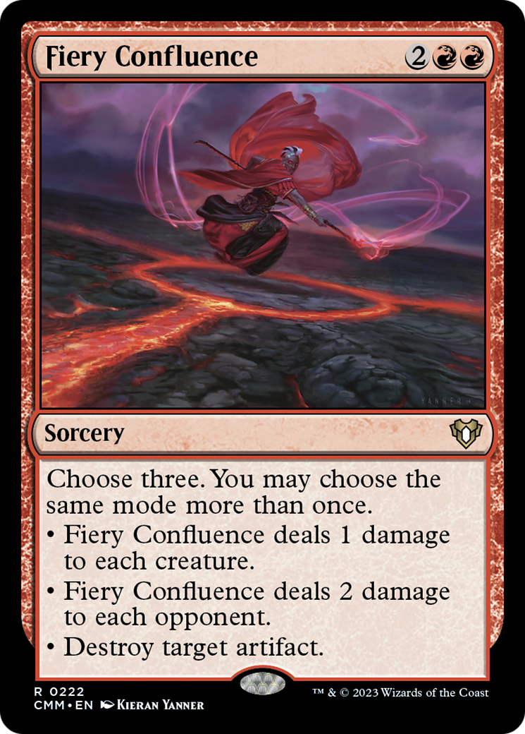 Fiery Confluence [Commander Masters] | Lots Moore NSW