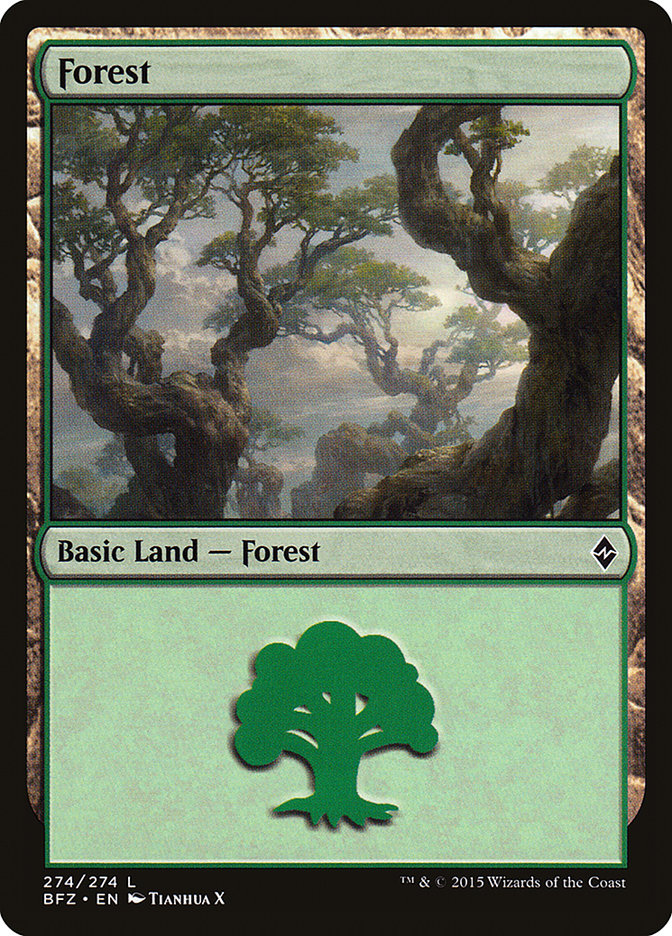 Forest [Battle for Zendikar] | Lots Moore NSW