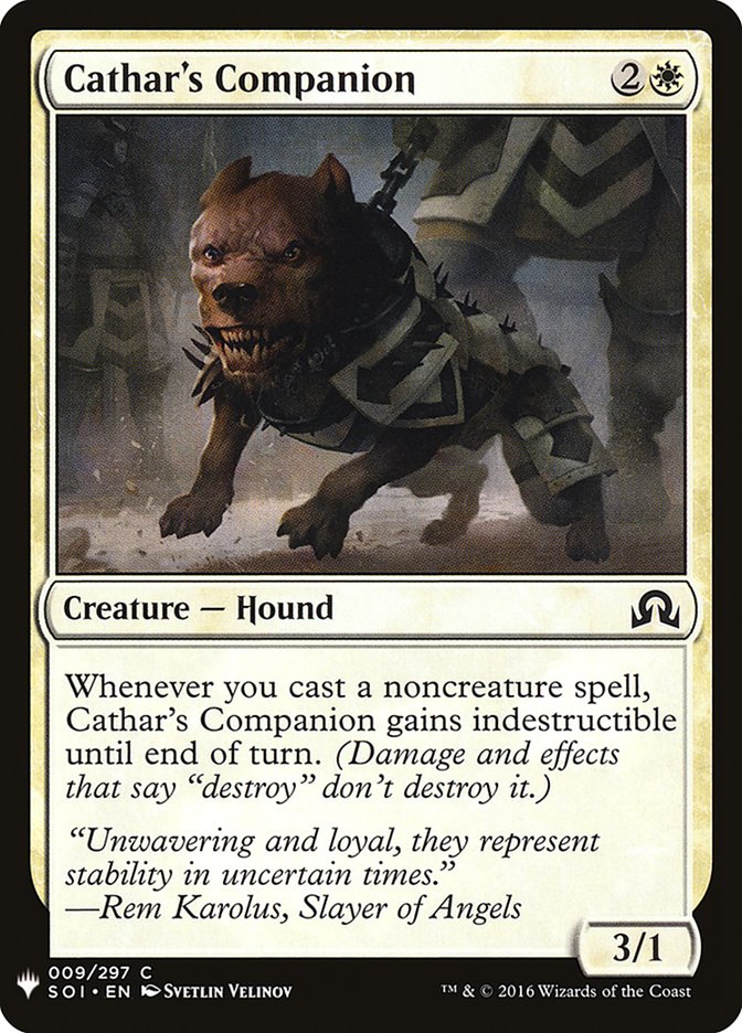 Cathar's Companion [Mystery Booster] | Lots Moore NSW