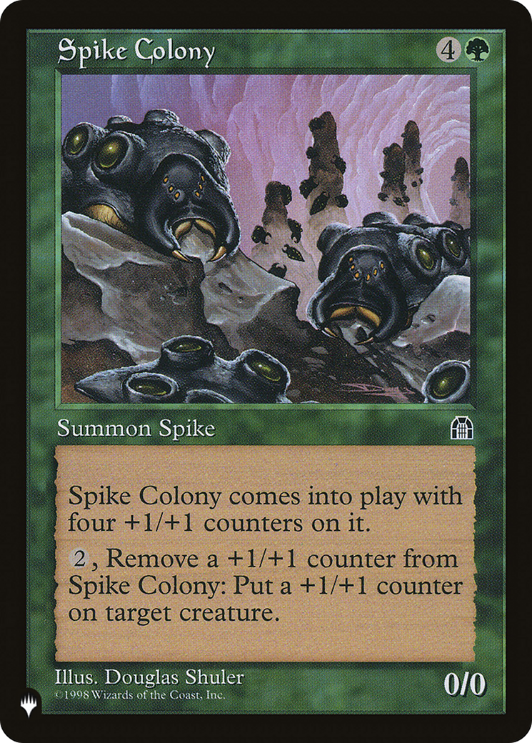 Spike Colony [The List] | Lots Moore NSW