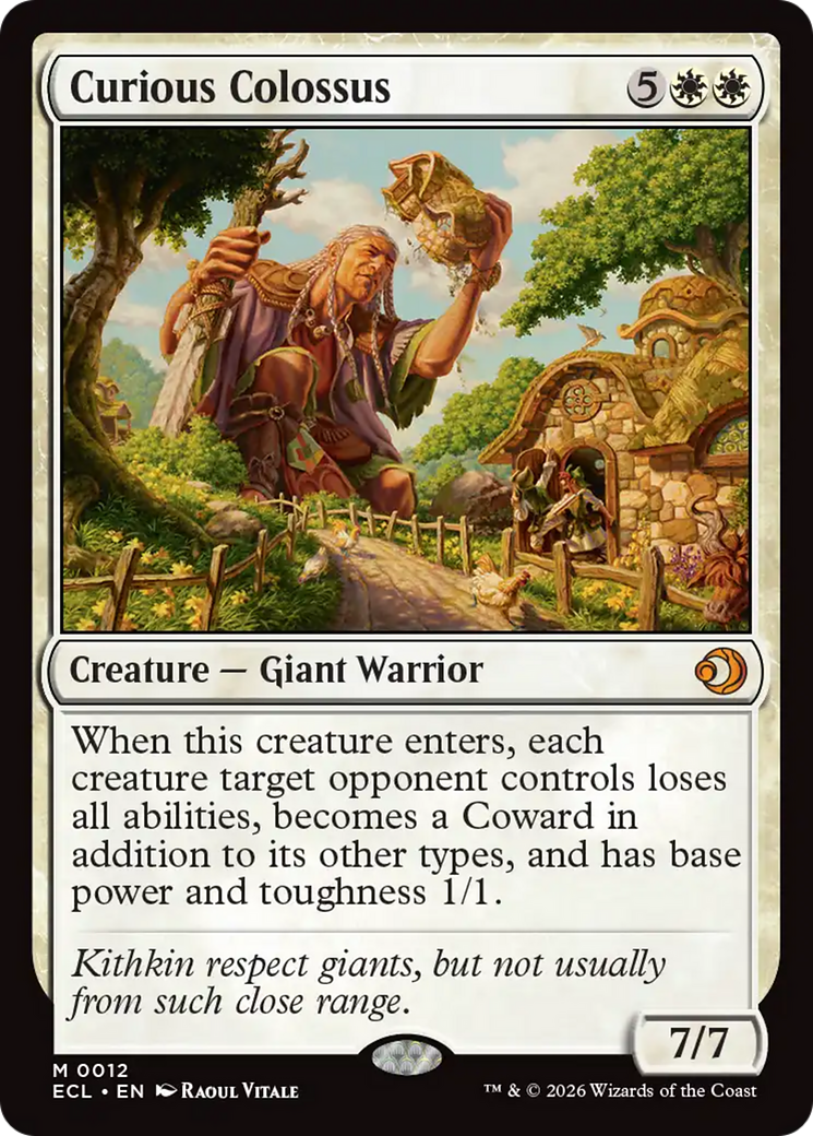 Curious Colossus [Lorwyn Eclipsed] | Lots Moore NSW