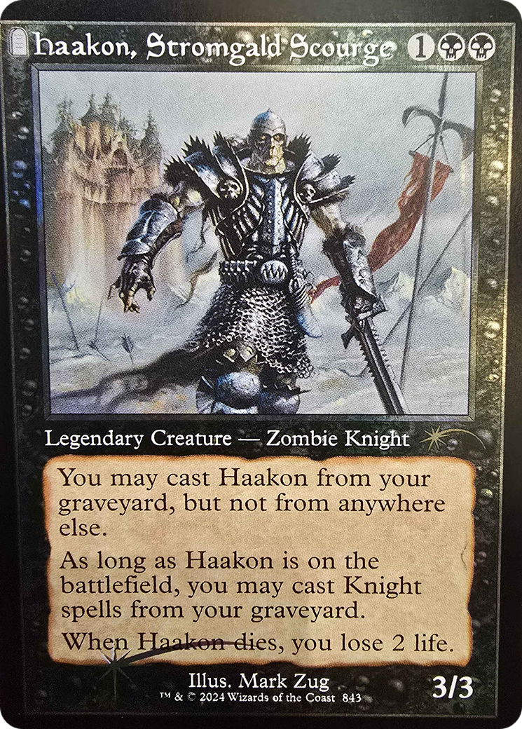 Haakon, Stromgald Scourge (Retro Frame) [Secret Lair Drop Series] | Lots Moore NSW
