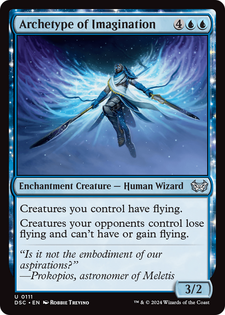 Archetype of Imagination [Duskmourn: House of Horror Commander] | Lots Moore NSW