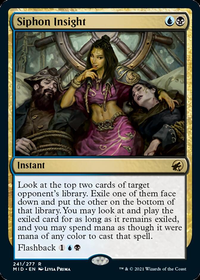 Siphon Insight [Innistrad: Midnight Hunt] | Lots Moore NSW